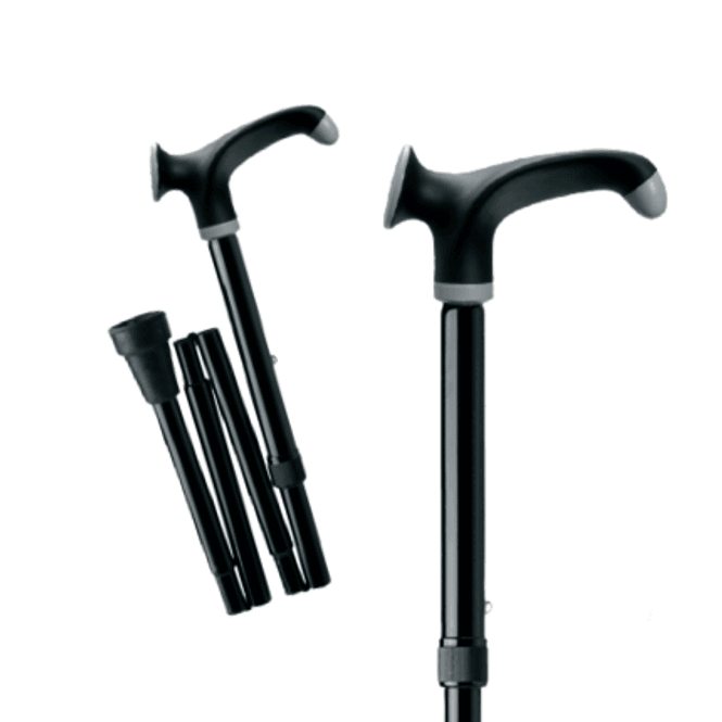 Huvudbild Vikbar metallkäpp, anatomiskt grepp