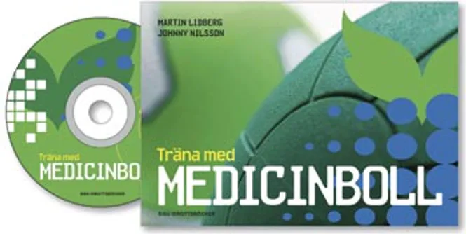Huvudbild CD + häfte träna med medicinboll