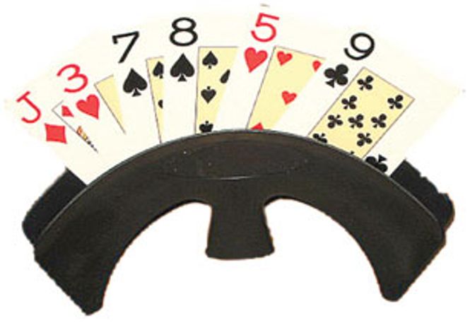 Huvudbild Korthållare, svart