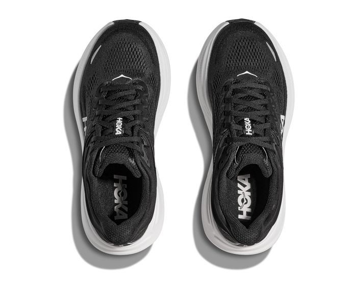 Hoka M Bondi 9 Wide Black/White