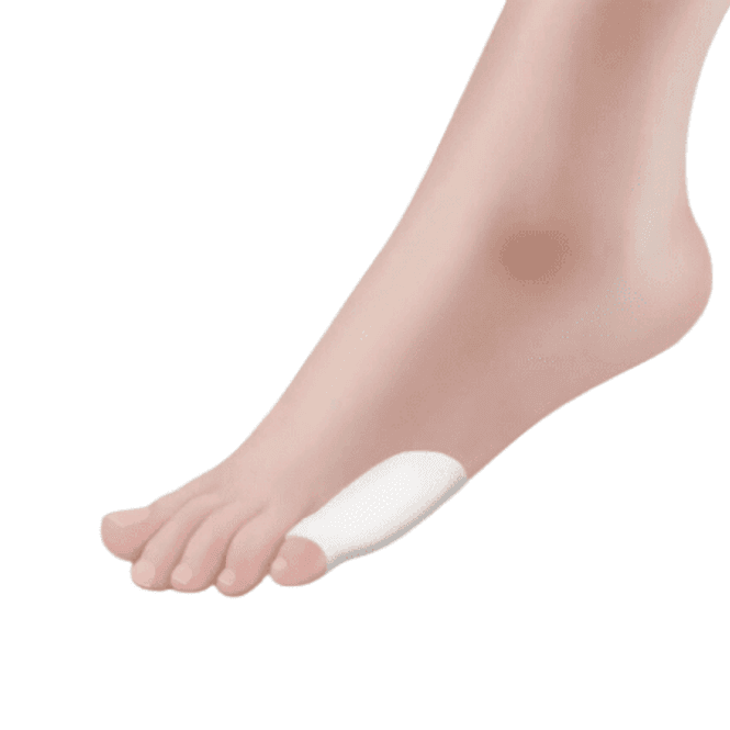 Huvudbild Tåskydd lilltå, gel