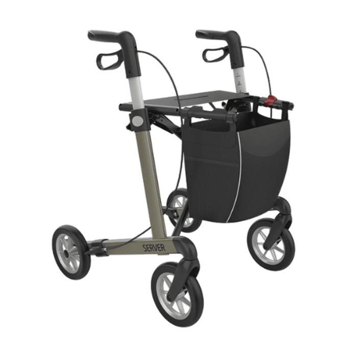 Rollator Server, Mjuka hjul