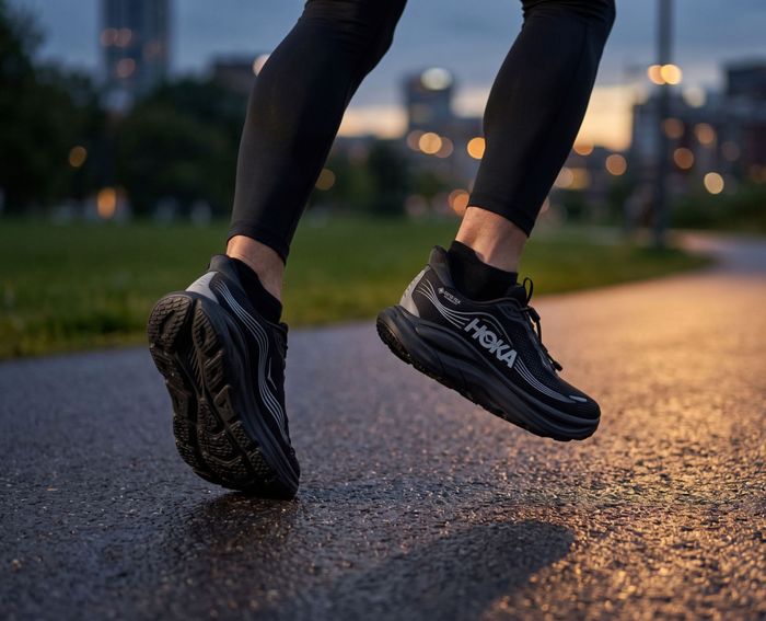 Hoka W Clifton 11 GTX Wide Black/Black